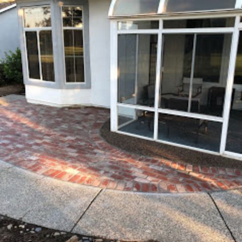 an image of brick pavers in Rialto, CA