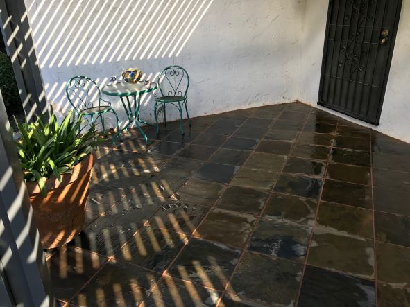 this is a picture of Rialto stamped patio